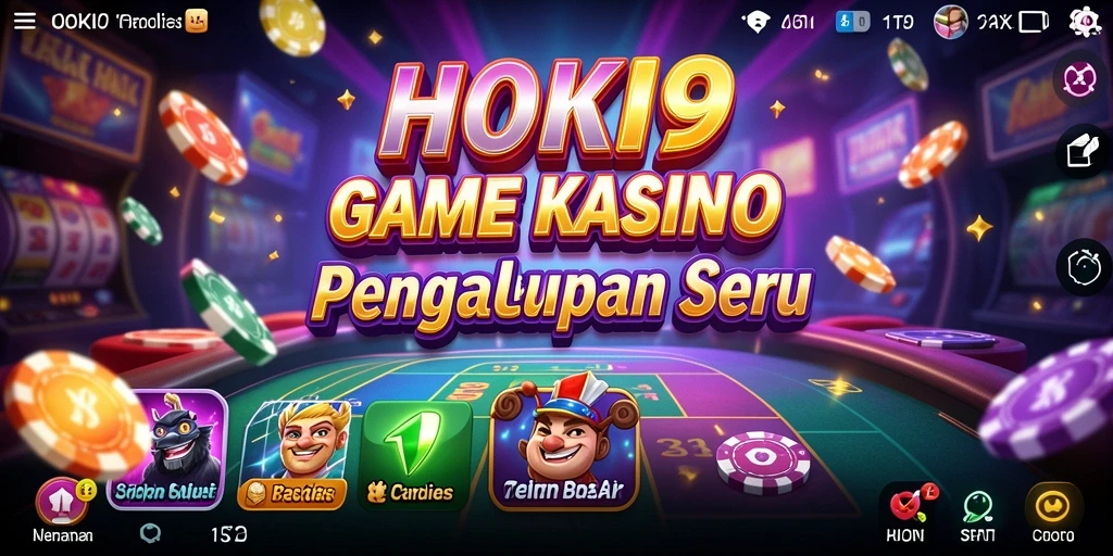 Screenshot HOKI9 memperlihatkan tampilan gameplay yang seru dan menantang di dunia kasino.