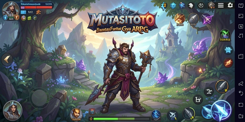 Gameplay seru di dunia fantasi MUTASITOTO.