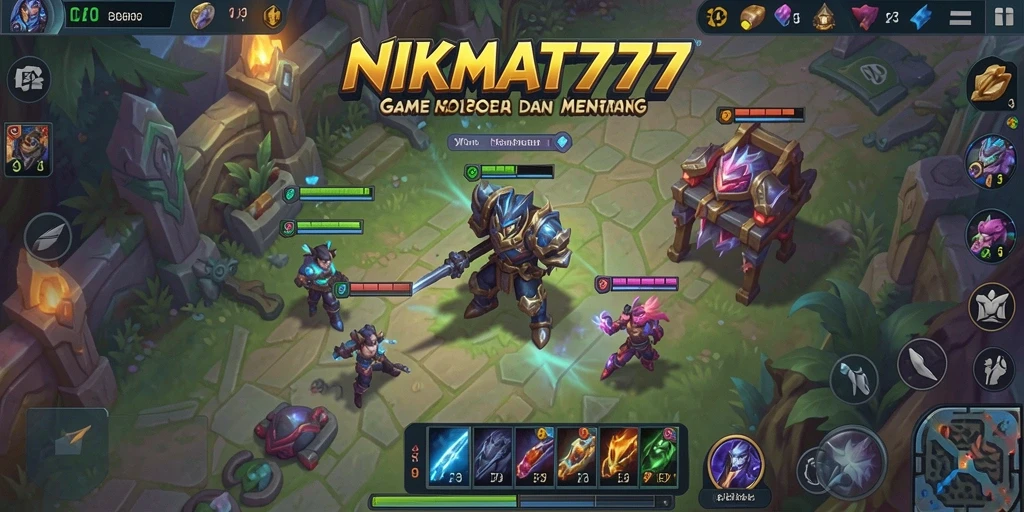 Gameplay seru dan mendebarkan di NIKMAT777.