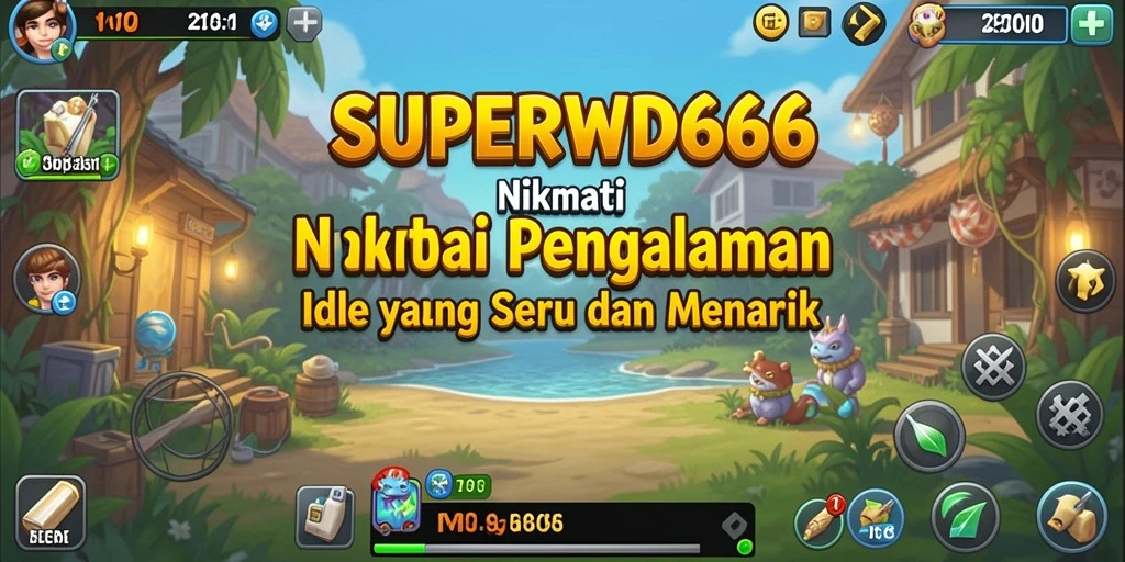Tampilan gameplay SUPERWD666 yang menarik dan menawan.